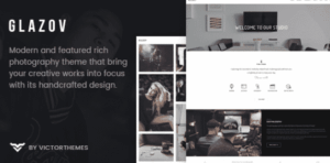Glazov - Photography WordPress Theme 1.0