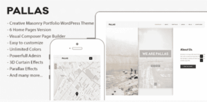 Pallas - Creative Multi-Purpose WordPress Theme 1.8.0
