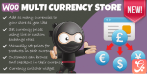 Woocommerce Multi Currency Store 1.9.7