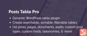 Posts Table Pro 3.2.0