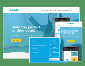 Theme Junkie Landed WordPress Theme 1.0.0