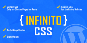 INFINITO - Custom CSS for Chosen Pages and Posts 1.2