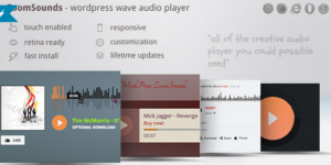 ZoomSounds - WordPress Wave Audio Player 6.91