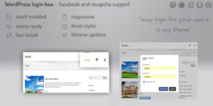 login lightbox wordpress - easy login / register 1.00