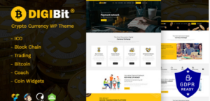 DigiBit - Cryptocurrency Mining WordPress Theme 2.2