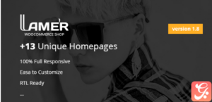 Lamer Fashion - WooCommerce WordPress Theme