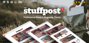 StuffPost - Professional News & Magazine WordPress 1.3.6