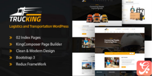Trucking - Logistics and Transportation WordPress 1.17