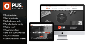 Opus - Multipurpose Business WordPress Theme