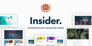SkudoInsider - Contemporary Magazine and Blogging Theme