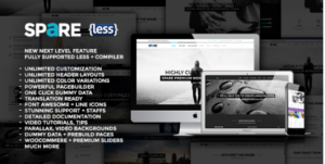 Spare - Ultimate MultiPurpose LESS Theme 1.7