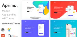 Aprimo - Mobile & App Landing WordPress Theme 1.2