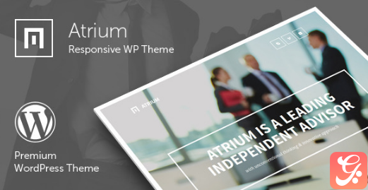 Atrium Finance Consulting WordPress Theme
