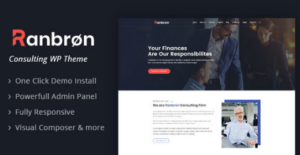 Ranbron - Business and Consulting WordPress Theme 3.2