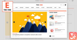 The One News Magazine Blog - Responsive WordPress