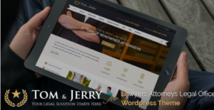 Tom & Jerry - A WordPress Law and Business Theme 1.1.1