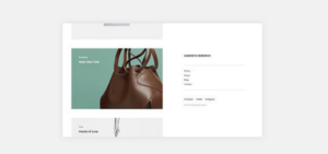 Samanta - Minimal Portfolio WordPress Theme