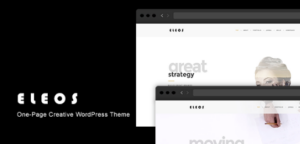 Eleos - One-Page Creative WordPress Theme 1.3.5.1