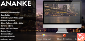 Ananke - One Page Parallax WordPress Theme 3.8.9