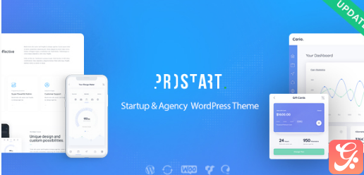 Prostart Startup Corporate WordPress Theme