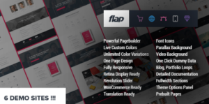 FLAP - Corporate Business WordPress Theme 1.4