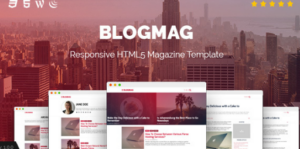 BlogMag - Responsive Blog and Magazine WordPress Theme
