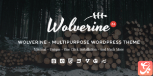 Wolverine - Responsive Multi-Purpose Theme 3.3
