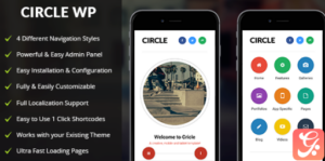 Circle Mobile Mobile WordPress Theme