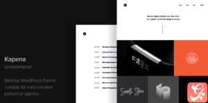 Kapena - Minimal Portfolio WordPress Theme 1.2