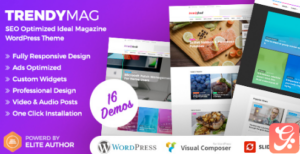 TrendyMag - WordPress News Magazine & Blog Theme 1.3