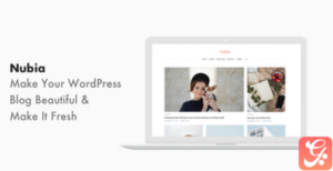 Nubia - Minimal Blog and Magazine WordPress Theme 1.0.6