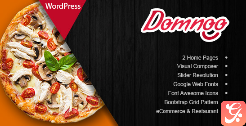 Domnoo Pizza Restaurant WordPress Theme