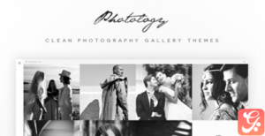 Photology - Clean Photography Gallery WP Theme