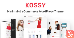 Kossy - Minimalist eCommerce WordPress Theme