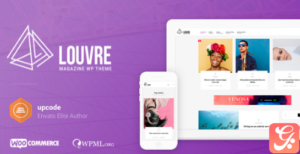 Louvre - Minimal Magazine and Blog WordPress Theme 1.0.8