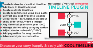 Cool Timeline Pro – WordPress Timeline Plugin 2.2.0