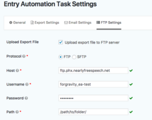 ForGravity – Entry Automation FTP Extension 1.0
