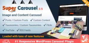 Super Carousel – Responsive WordPress Plugin 3.8.3