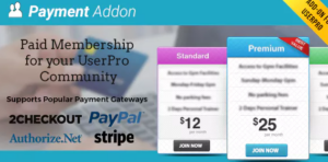 UserPro – Payment Add-on 3.1.2