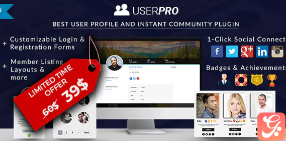 UserPro Community and User Profile WordPress Plugin