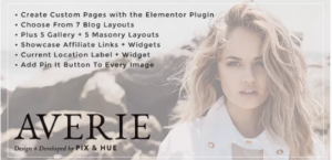 Averie – A Blog & Shop Theme 2.5
