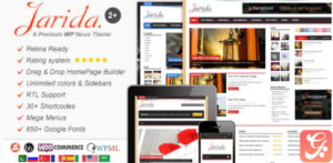 Jarida – Responsive WordPress News, Magazine, Blog 2.4.7