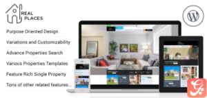 Real Places – Responsive WordPress Real Estate Theme 1.8.0