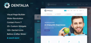 Dentalia – Dentist & Medical WordPress Theme 2.3