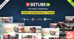 Betube Video WordPress Theme 3.0.9