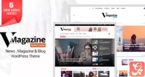 Vmagazine - Blog, NewsPaper, Magazine WordPress Themes 1.1.6