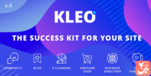 KLEO – Pro Community Focused – Multi-Purpose BuddyPress Theme 5.1.1