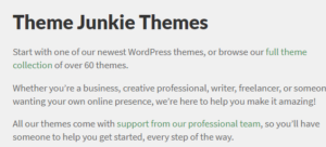 Theme Junkie Remaster WordPress Theme 1.0.0