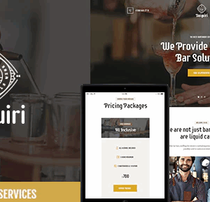 Daiquiri | Bartender Services & Catering WordPress Theme 1.1