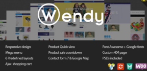 Wendy - Multi Store WooCommerce Theme 1.7.0